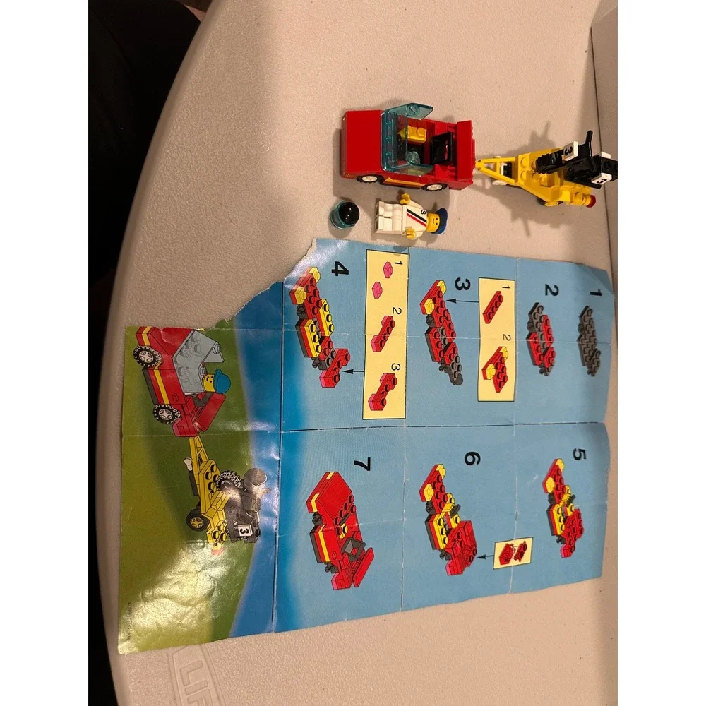 LEGO 6644 Road Rebel 1990 Classic Town Complete w/ Instructions Vintage